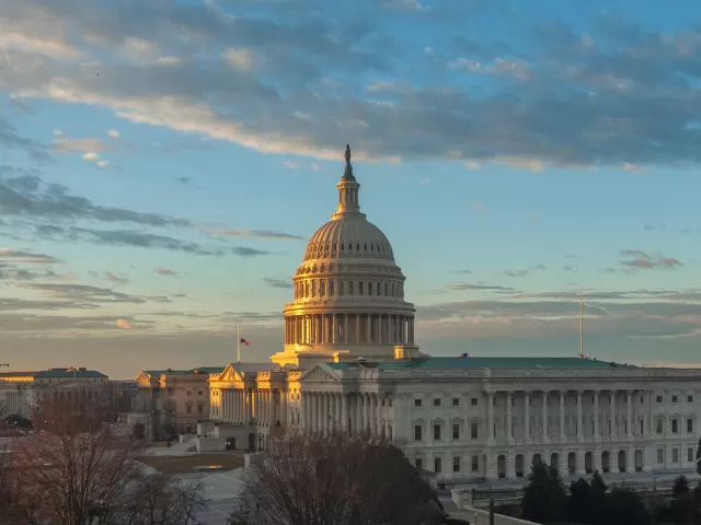 US Capitol Building in Washington DC