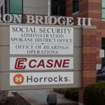 Street sign for Social Security Administration