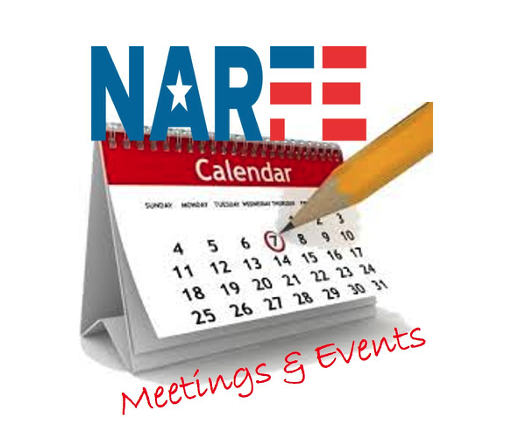 Logo of NARFE calendar of meetings and events