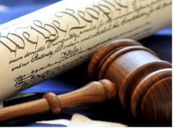 Gavel and Constitution