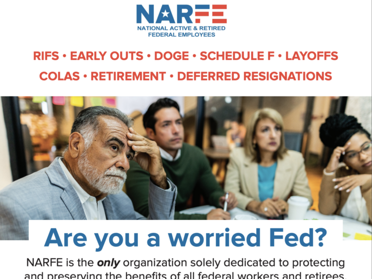 NARFE Supports Federal Workers