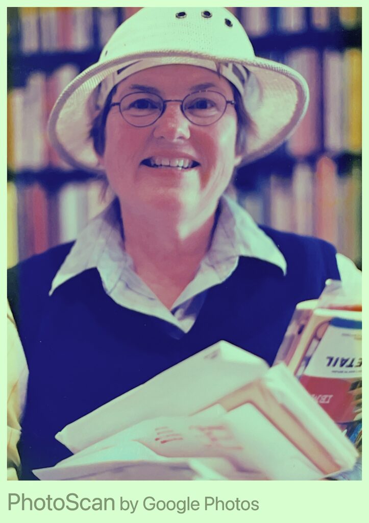 woman in postal uniform