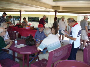 Photo of people at a picnic