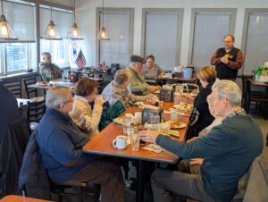 Photo of Chapter Members attending the February 2025 meeting.