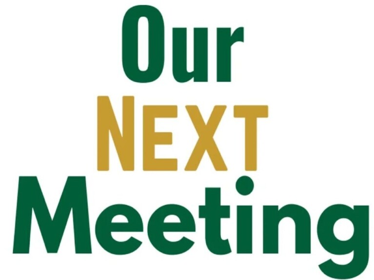 Next Chapter 0227 Members’ Meeting is Wednesday, June 10, 2026 at 11:00 AM