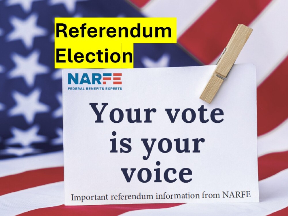 Referendum Logo for NARFE Members
