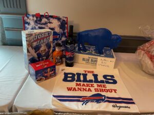 Buffalo Bills Raffle Basket