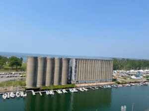 Grain Silo on Waterfront