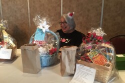 Linda Grabowski at December luncheon