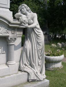 Forest Lawn statue