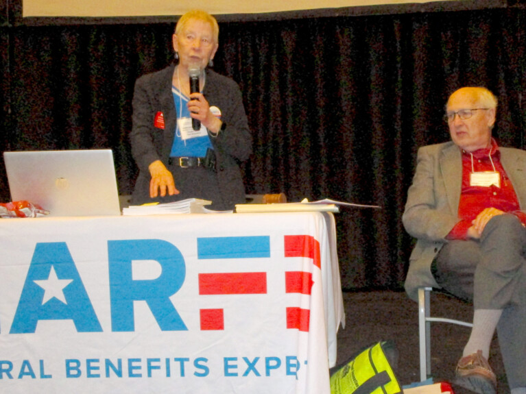 Dorothy Creswell, NARFE Texas Federation District 5 Representative presented the "Resource Roadmap for Officers."