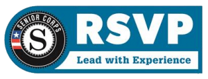 decorative logo for Retired Senior Volunteer Program