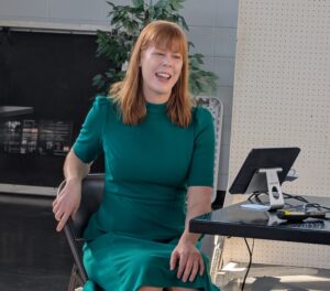 photograph of Heather Long, the Navy Federal Credit Union chief economist,