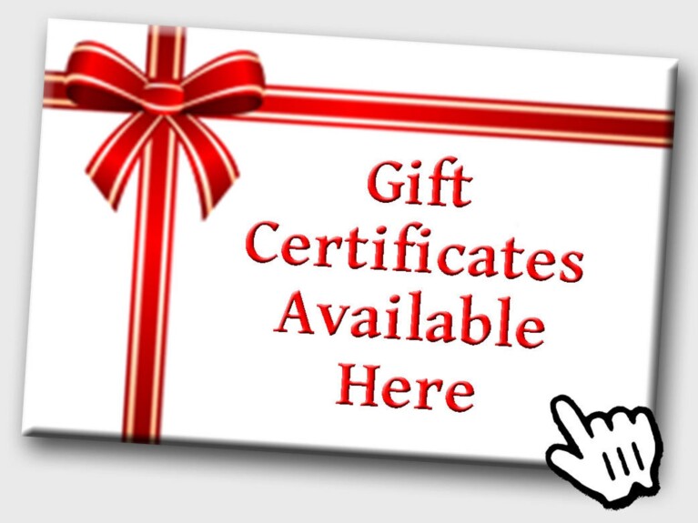 gift certificate