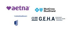 Logos of Health Insurance Providers