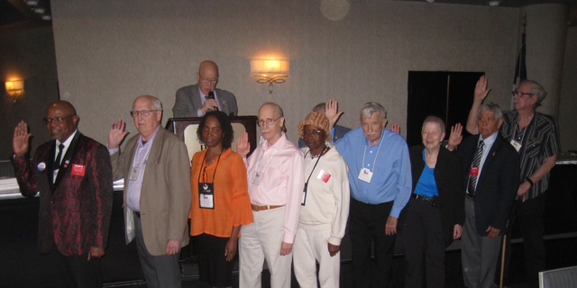 Photo of Newly Elected Texas Federation Leaders for 2025-2027