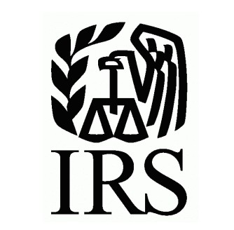 Image of the IRS logo with an eagle and scales