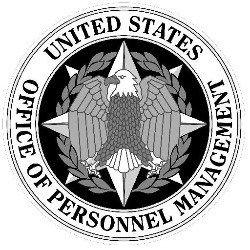 Picture of Office of Personnel Managment logo with an eagle in the middle