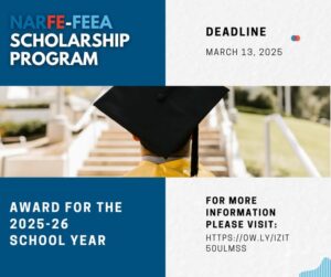 2025 NARFE-FEEA Fund Scholarship Awards Program