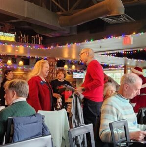 Holiday lunch gathering