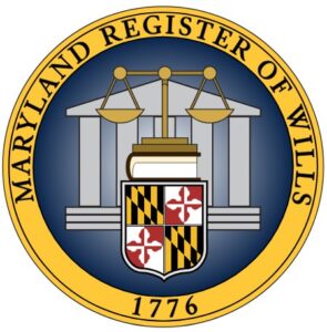 Maryland Register of Wills Seal