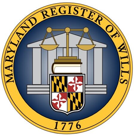 Maryland Register of Wills Seal