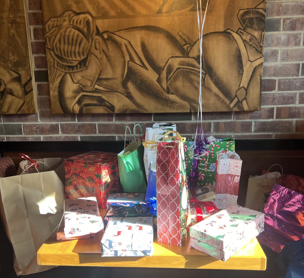 Holiday Luncheon Giveaway Game Gifts