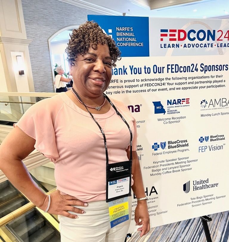 President Angela Hyman at FedCON, St. Louis, MO August 2024