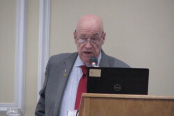 NARFE President Bill Shackleford speaking at the NARFE Kentucky Conference March 2025