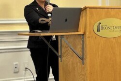Dr. Pinar Cuskun speaking and holding discussion on Alzheimers Disease at NARFE Kentucky Conference March 2025