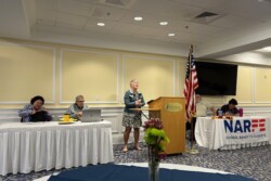 Speaker for Blue Cross and Blue Shield at the NARFE Kentucky Conference March 2025