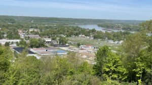View of General Butler State Park April 2025