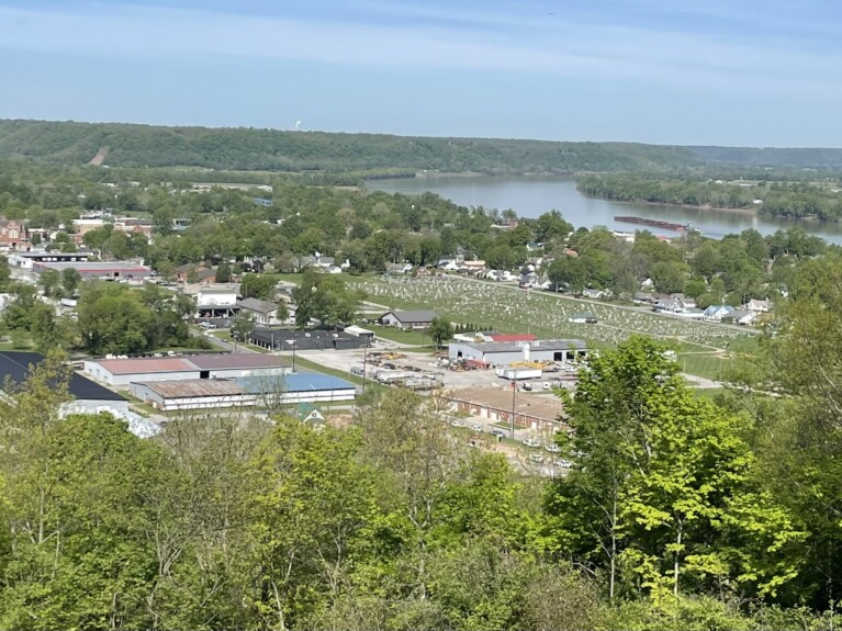 View of General Butler State Park April 2025