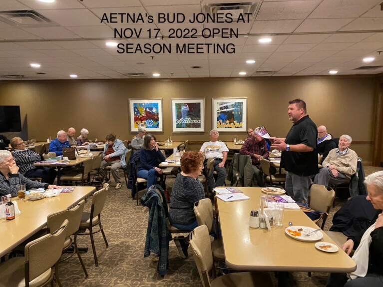 Bud Jones of AETNA describes the features of AETNA’s FEHB plan for 2023 at MCI November 2022