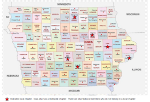 Iowa Chapter Locations