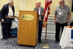 Picture of KY Federation Treasurer, the National President and KY Federation President