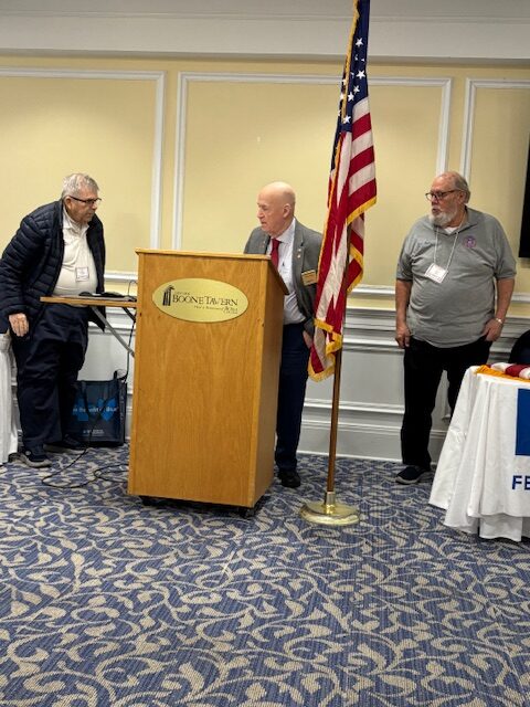 Picture of KY Federation Treasurer, the National President and KY Federation President