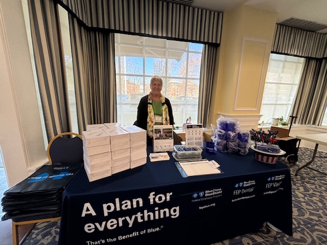 Picture of FEP Blue Cross Blue Shield table