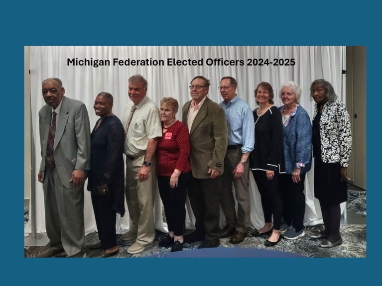 Newly Elected Michigan Federation Officers