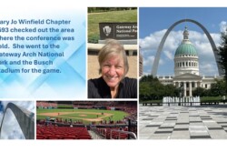 Michigan Conference Attendee visited the Gateway Arch National Park