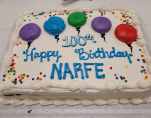 Cake for 100th anniversary of NARFE