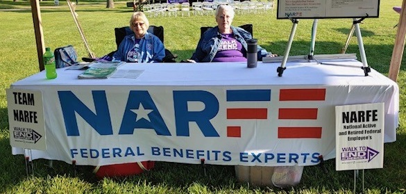 Wilmar 2024 Alzheimers Walk Booth