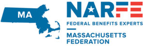 logo with NARFE FEDERAL BENEFITS EXPERTS MASSACHUSETTS FEDERATION