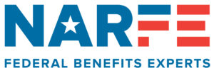 NARFE FEDERAL BENEFITS EXPERTS logo