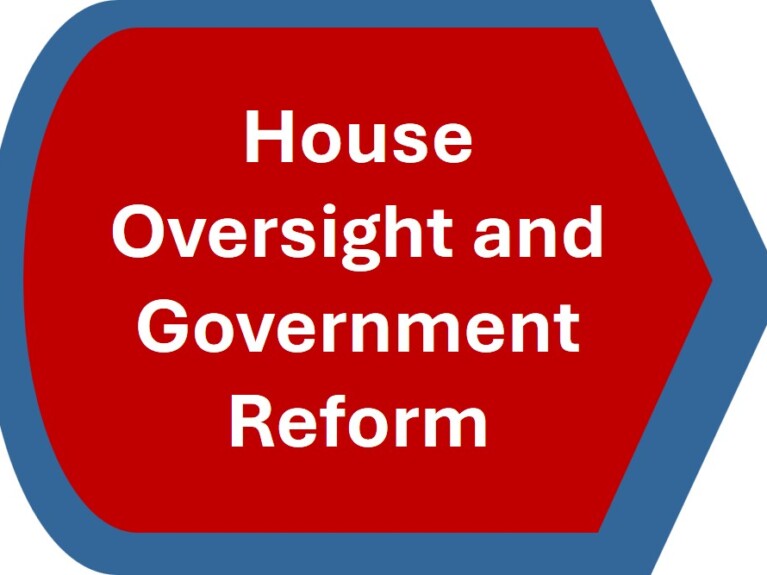 Text House Oversight and Government Reform