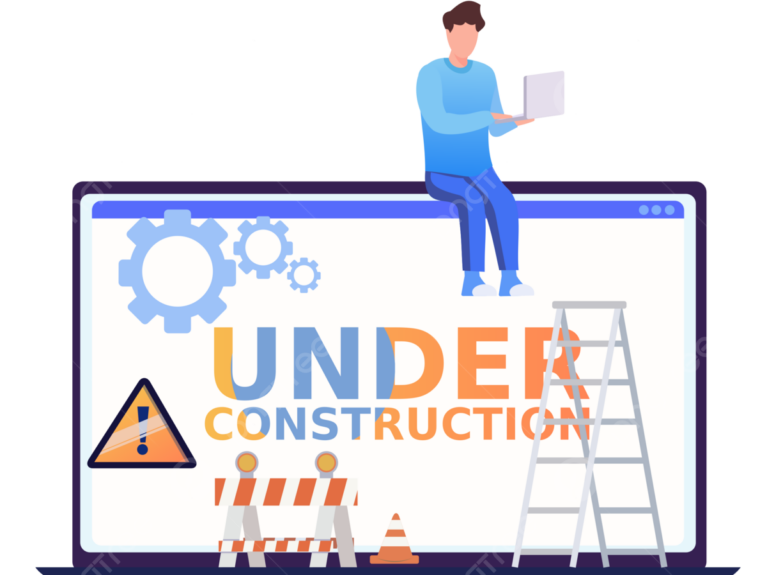 Under construction graphic