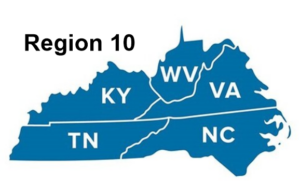 Region 10 Area Map