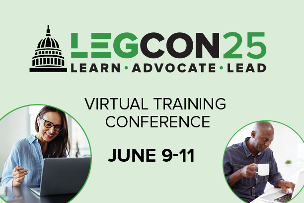 LEGcon25 Icon giving information on June 9 - 11 date and Virtual Conference