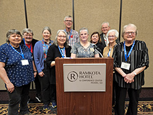 Group photo of the officers of the 2022-2023 SD Federation/