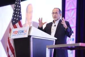 Tom Temin, host of Federal New network’s morning show, The Federal Drive with Tom Temin, shared his reflections on the evolving civil service based on his many years covering the federal government which proved to be very informative.